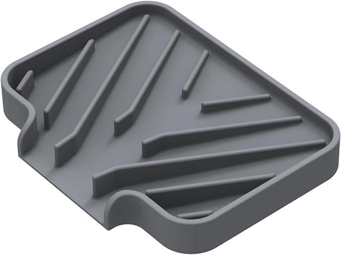 Sponge Holder for Kitchen Sink, Dish Sponge Holder & Soap Tray