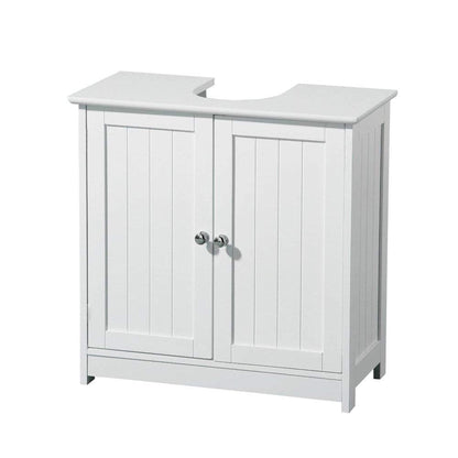 AVC Designs Bathroom Sink Cabinet Under Basin Unit Cupboard Storage Furniture White