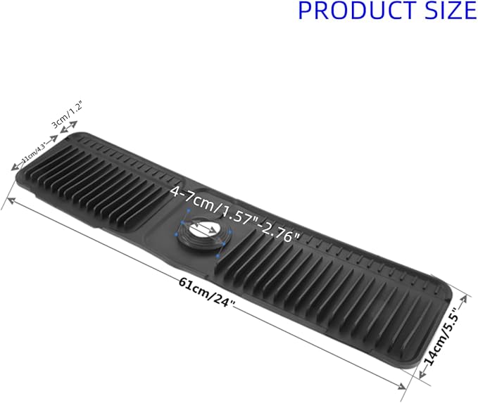 dophee Faucet Mat for Kitchen Sink