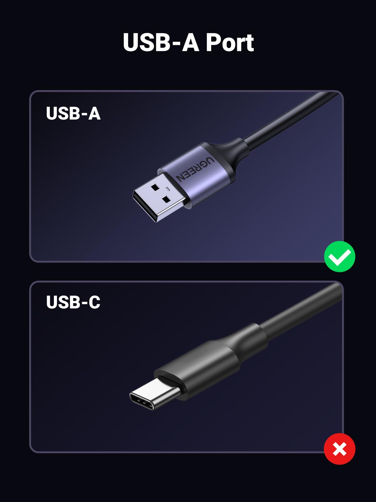 UGREEN USB Ethernet Adapter, 2.5Gbps High-Speed Network Adapter for Gaming, USB 3.2 Gen 1 RJ45 Gigabit LAN Adaptor, Compatible with PC, Laptop, Switch, Xbox, Router, Surface Pro, Steam Deck