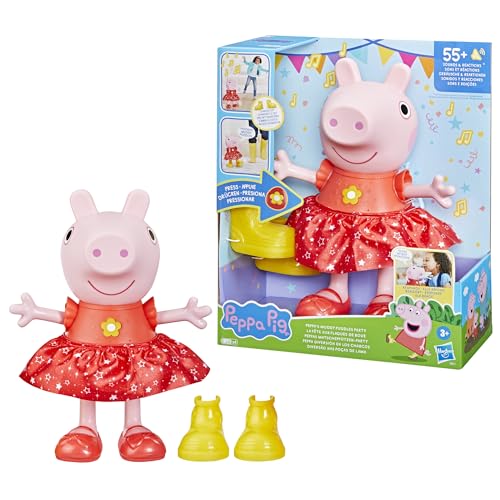 Peppa Pig Peppa’s Muddy Puddles Party Doll, Yellow