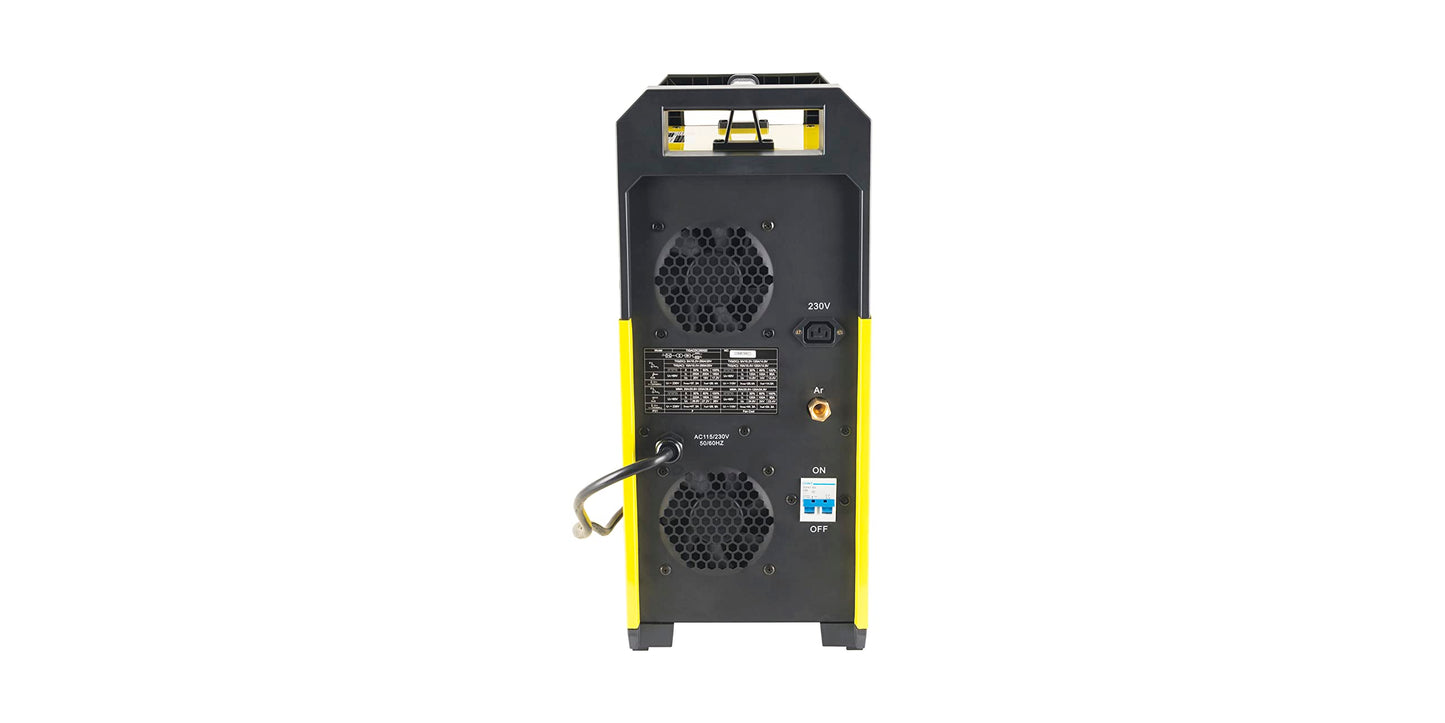 Weldpro Digital TIG ACDC 250GD AC DC 250 Amp Tig/Stick Welder with Pulse Memory function and Tig20 water cooled torch Dual Voltage welding machine