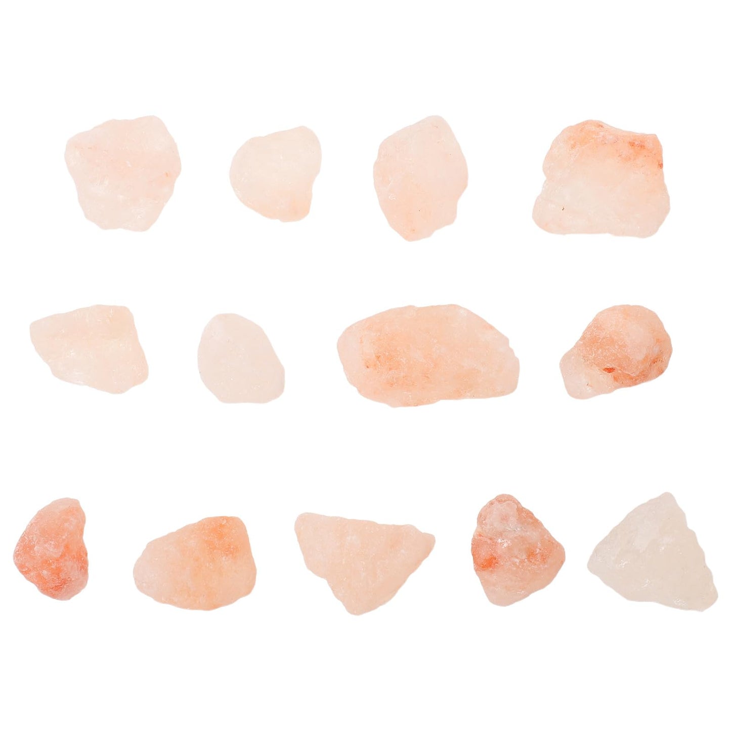 VINTORKY 1 Bag Himalayan Salt Rocks - 2.2 Lbs Natural Pink Crystal Salt Stones 0.4-0.8" Chunks for Essential Oil Diffuser Lamp, Bowls, Home & Spa Decor, Feng Shui Ornaments