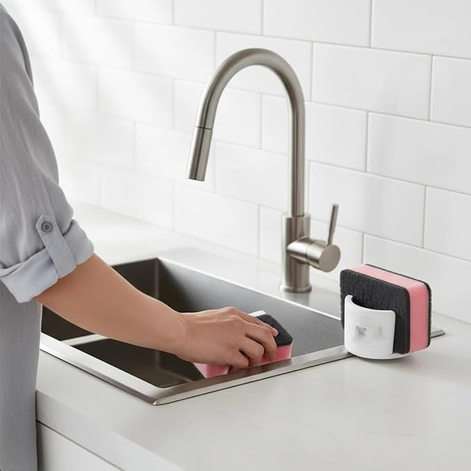 Sponge Holder Kitchen Diatomite Drying Rack Absorbent Sink Sponge Organizer