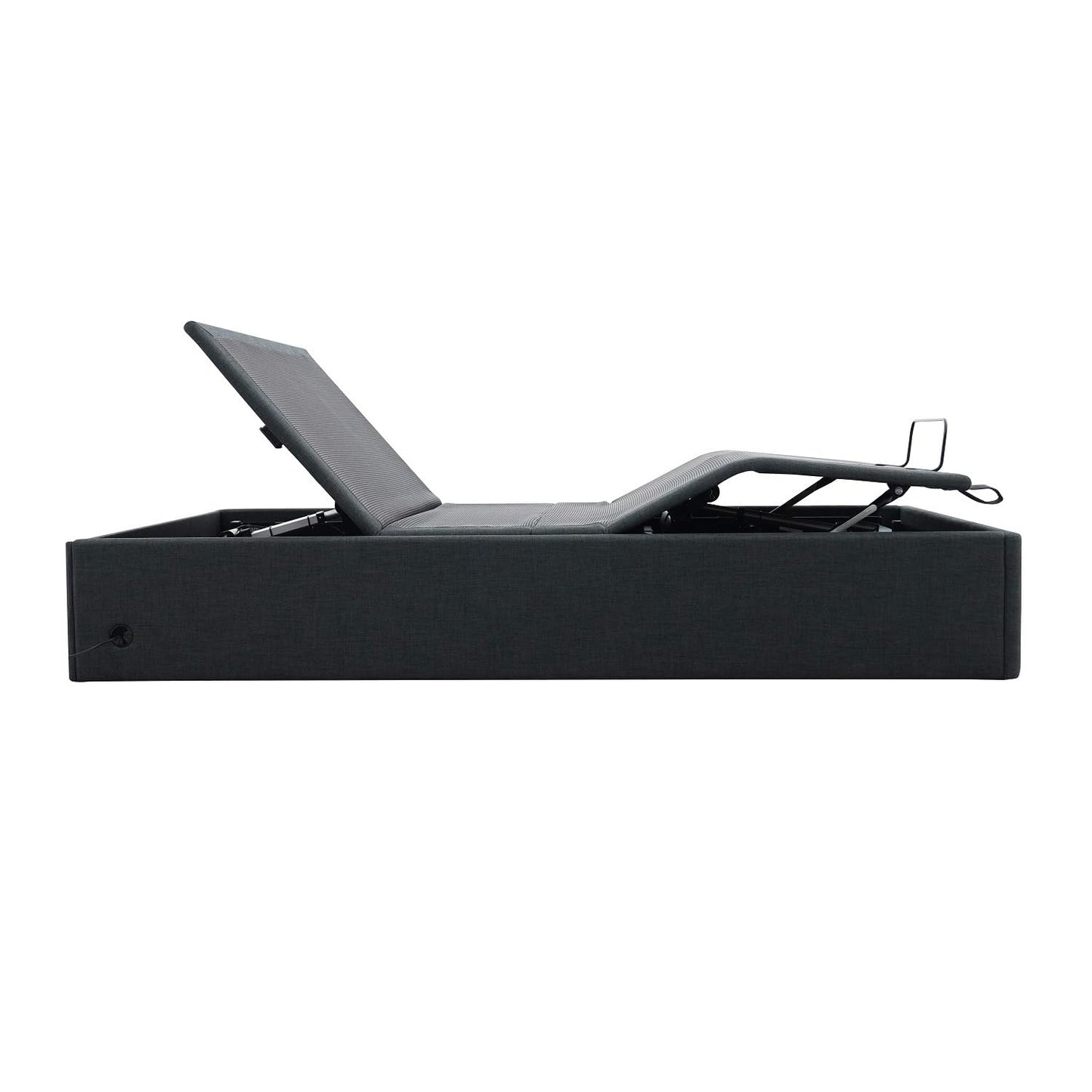 Ergomotion Stow Adjustable Bed Base with Storage - Head & Foot Articulation, Zero Gravity, USB Ports - Available in Full, Queen, King (Queen)