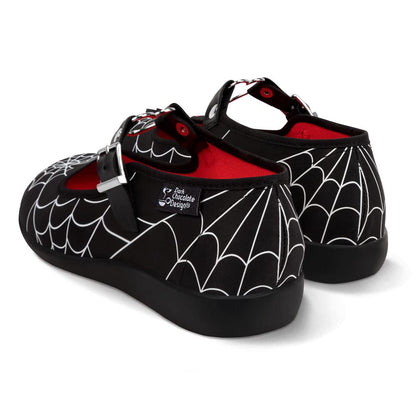 Hot Chocolate Design Chocolaticas Widow Heart Women's Mary Jane Flat Multicoloured HCD 36