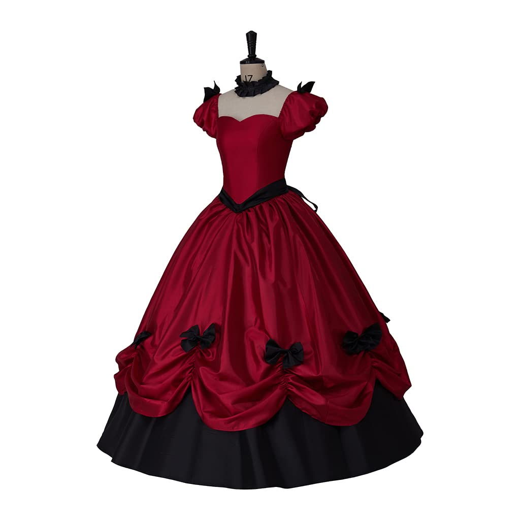 SFWXCOS Gothic Southern Belle Victorian Marie Antoinette Wedding Ball Gown Rococo Masquerade Prom Dress XXL