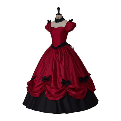 SFWXCOS Gothic Southern Belle Victorian Marie Antoinette Wedding Ball Gown Rococo Masquerade Prom Dress XXL