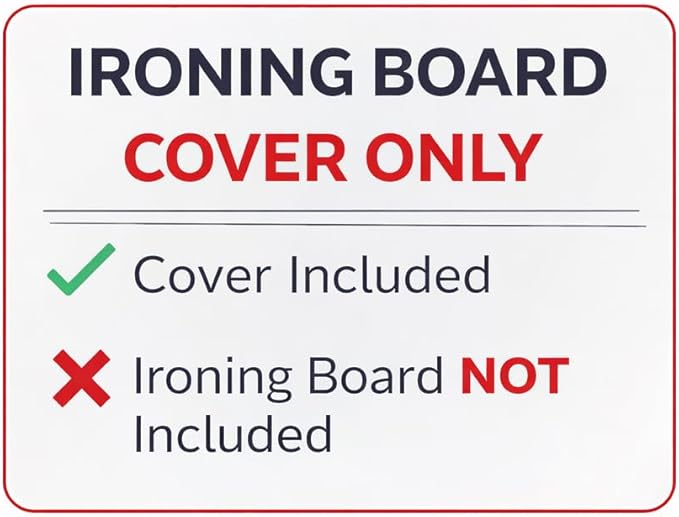 TIVIT Ironing Board Cover 19 x 51” – Made in Italy, Alumitek PRO Heat-Reflective