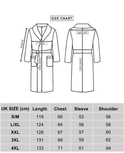 CICK Towelling Bath Robe Premium Quality Bathrobes for Women Highly Absorbent 100% Cotton Shawl Design for Men & Women for Loungewear (UK, Alpha, S, M, Regular, Regular, White)