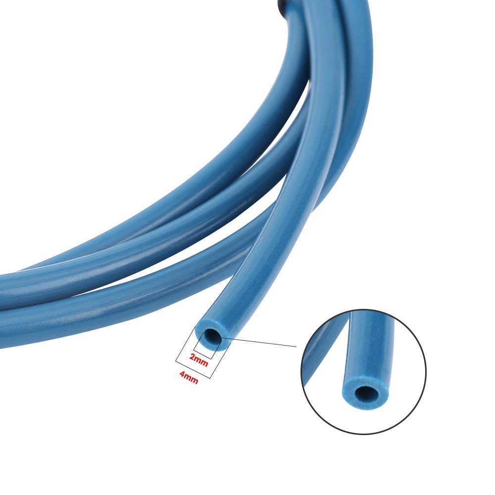 Sovol Creality Capricorn Bowden PTFE Tubing 1M XS Series 1.75MM Filament with 2X PC4-M6 & 2X PC4-M10 Pneumatic Fittings & Tube Cutter for Ender 3/3 Pro/5/CR-10/10S 3D Printer