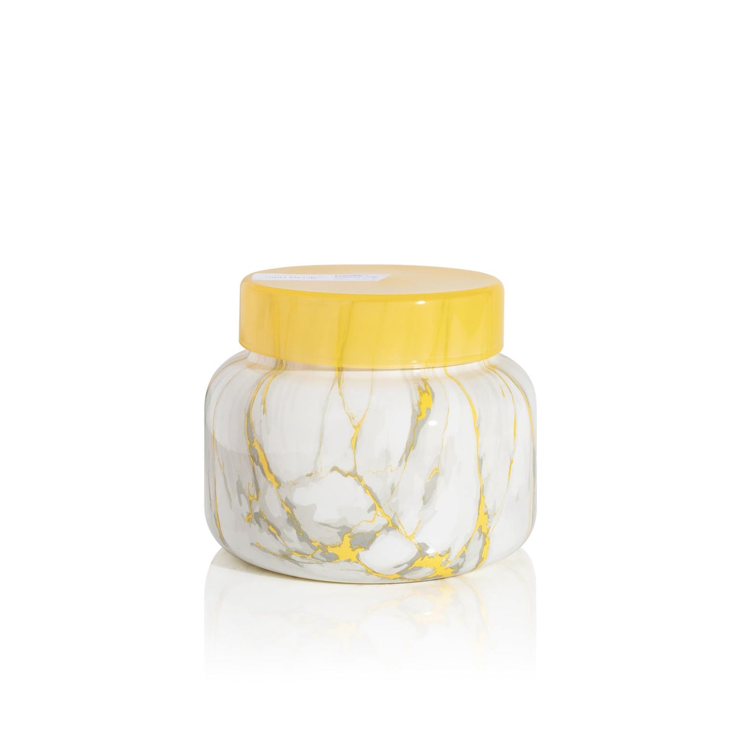 Capri Blue Modern Marble Jar Candles - Luxury Scented Candles for Home - Long Lasting Soy Wax Blend - Scented Home Decor Gifts - Pineapple Flower (19 oz)