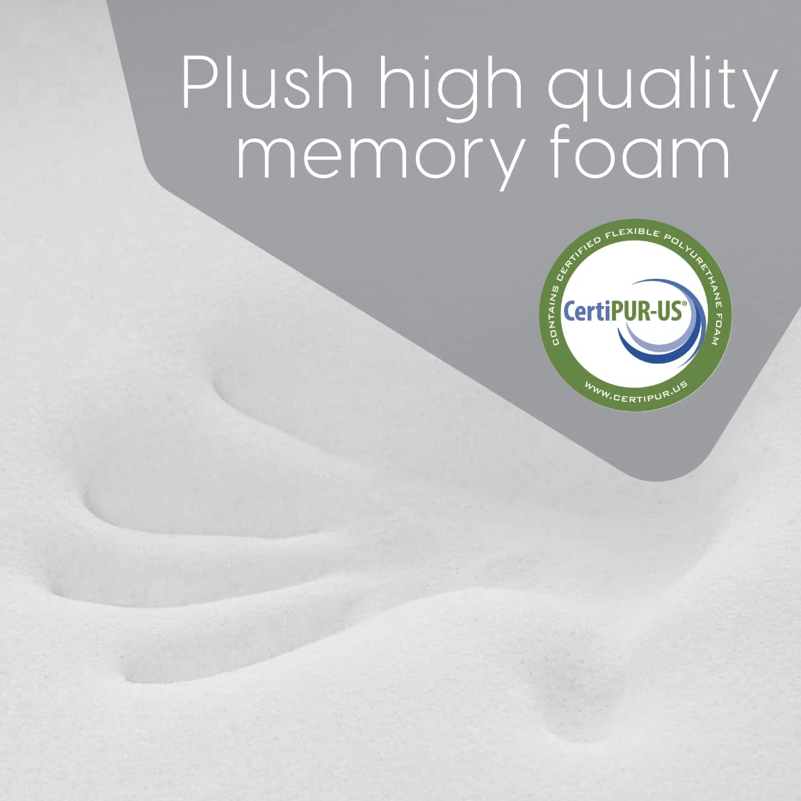 Milliard Trifold Mattress, Cot Size, 6 inch, Portable Foldable Mattress with Memory Foam & Washable Cover, Tri-Folding Floor Bed, Camping, Fold Up Guest Bed, RV Travel, Sleepovers, 75" x 31"