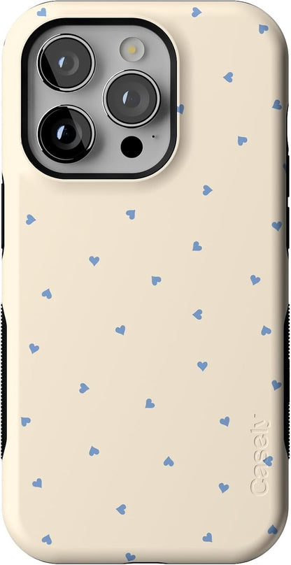 Casely iPhone 14 Pro Case | Opposites Attract | Day & Night Mountains | Compatible with MagSafe | Bold Protective Design