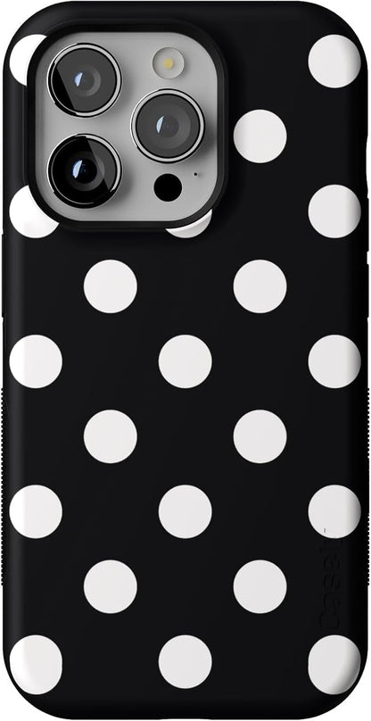 Casely iPhone 14 Pro Case | Opposites Attract | Day & Night Mountains | Compatible with MagSafe | Bold Protective Design
