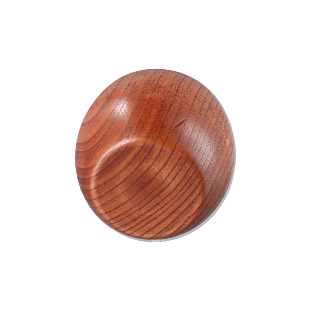 Leadigol Solid Wood Spice Jar Condiment Bowls with Wooden Spoon, Salt Seasoning Container Condiment Jar Storage Box with Spoon for Home Kitchen
