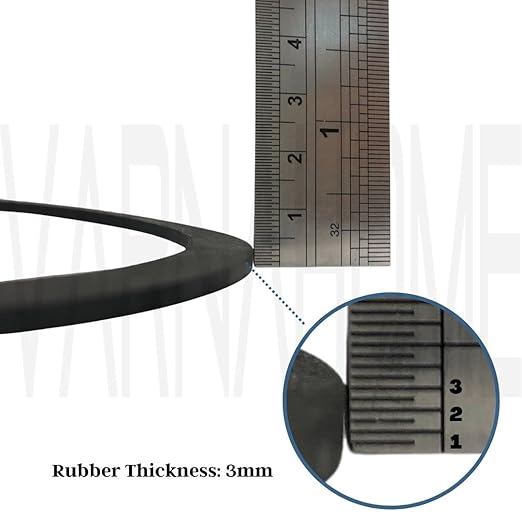 O-Ring Strainer Gasket Set, 2 EPE O-Ring Gasket, 1 Rubber Seal Ring and 1 Paper
