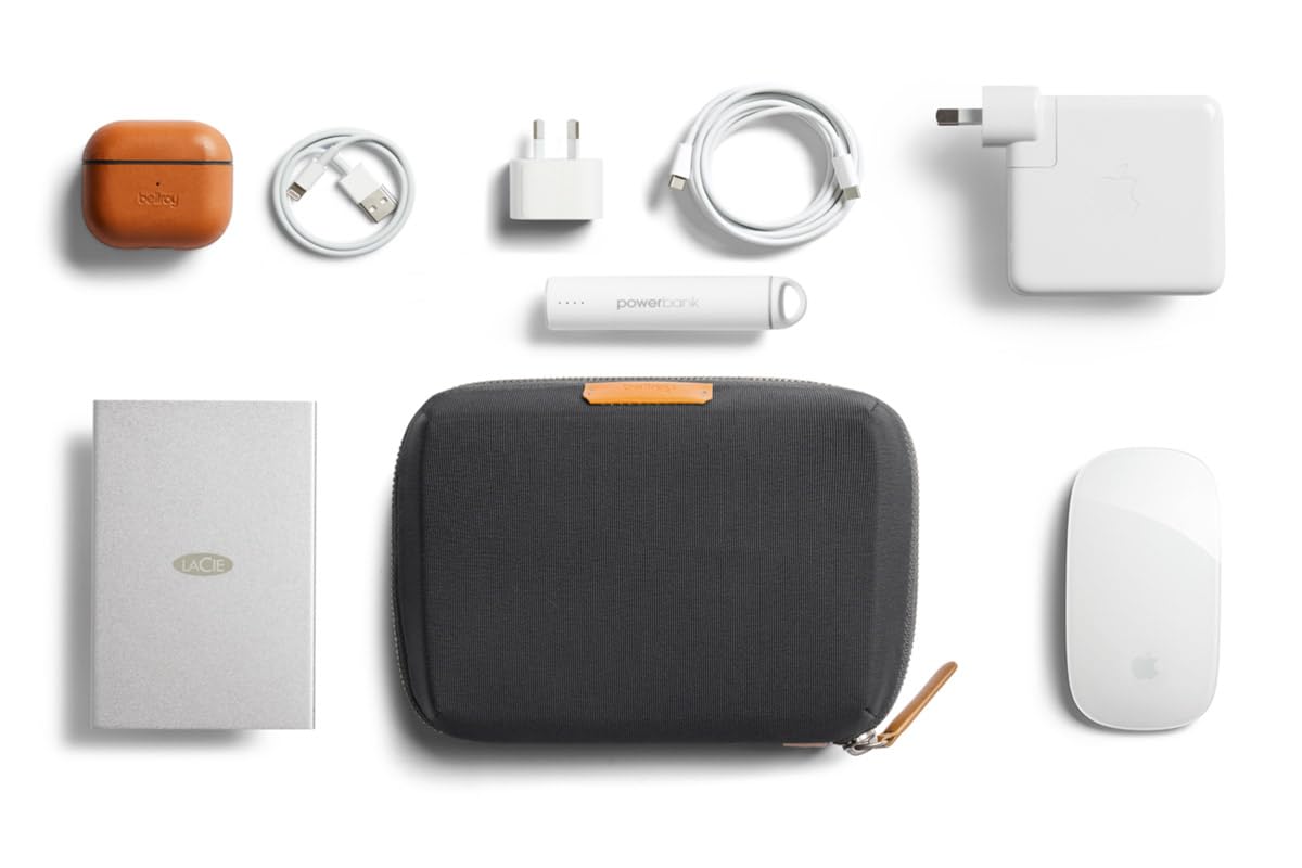 Bellroy Tech Kit Compact (Charger, Cables, Mouse, powerbank, USB Keys, dongles) - Slate