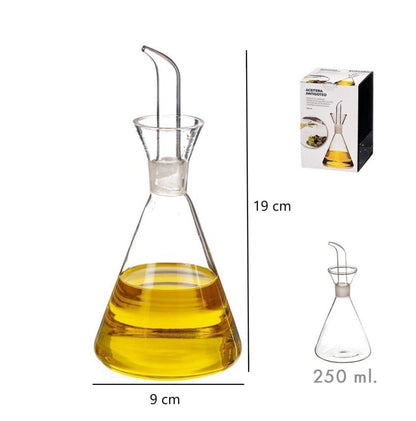Glass Drip-Proof Cruet – 250 cc – Comes in A Box