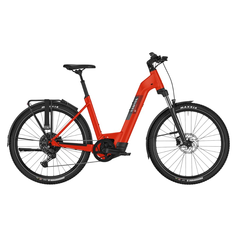 Canyon Pathlite:ON 7 step-through, Outback Orange, Small