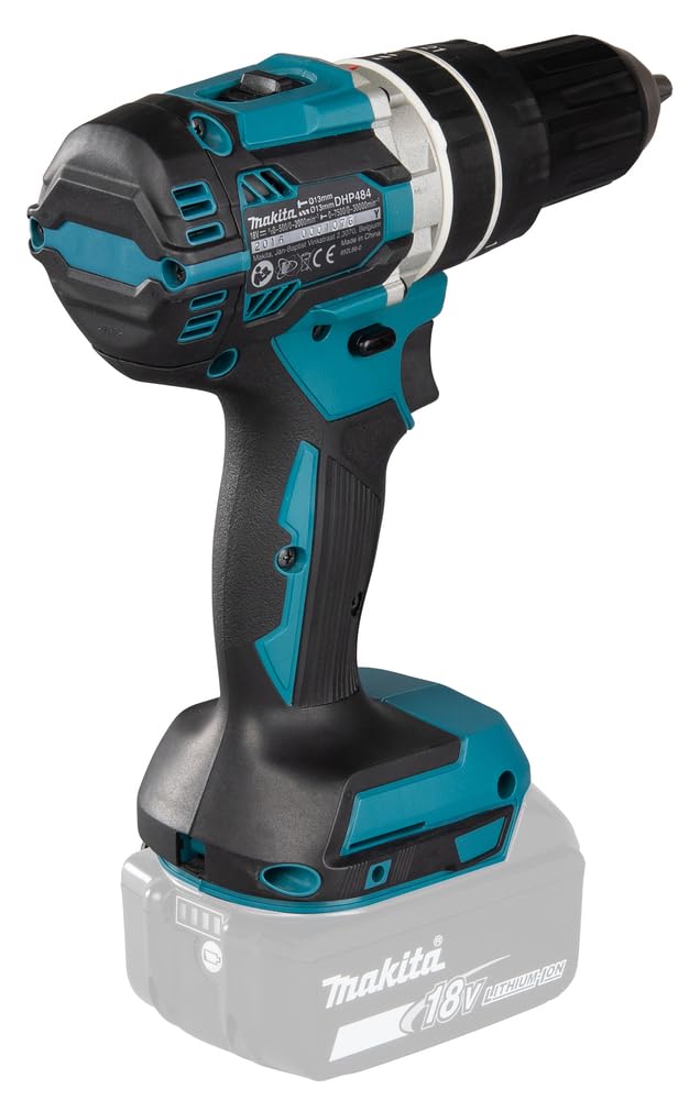 Makita DHP484Z 18V Li-Ion LXT Brushless Combi Drill - Batteries and Charger Not Included