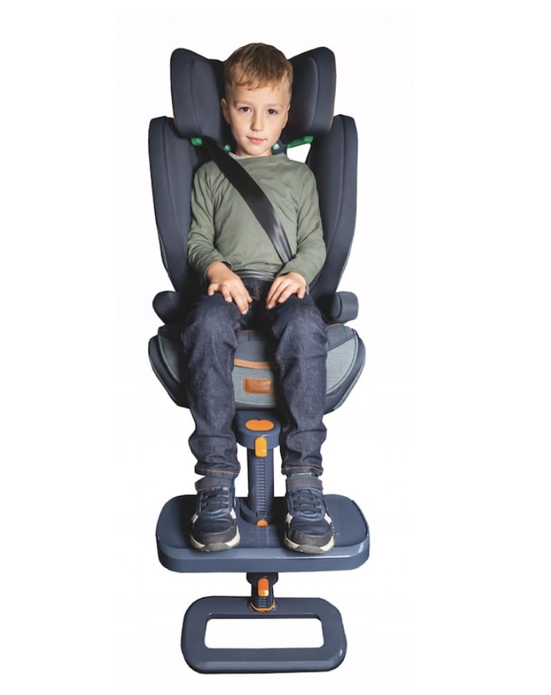 KneeGuardKids4 Safe Car Seat Correct Sitting Position Footrest Accesorry Fits 9-18kg and 15-36kg car Seats for Toddlers, Kids 2-9 Years Old