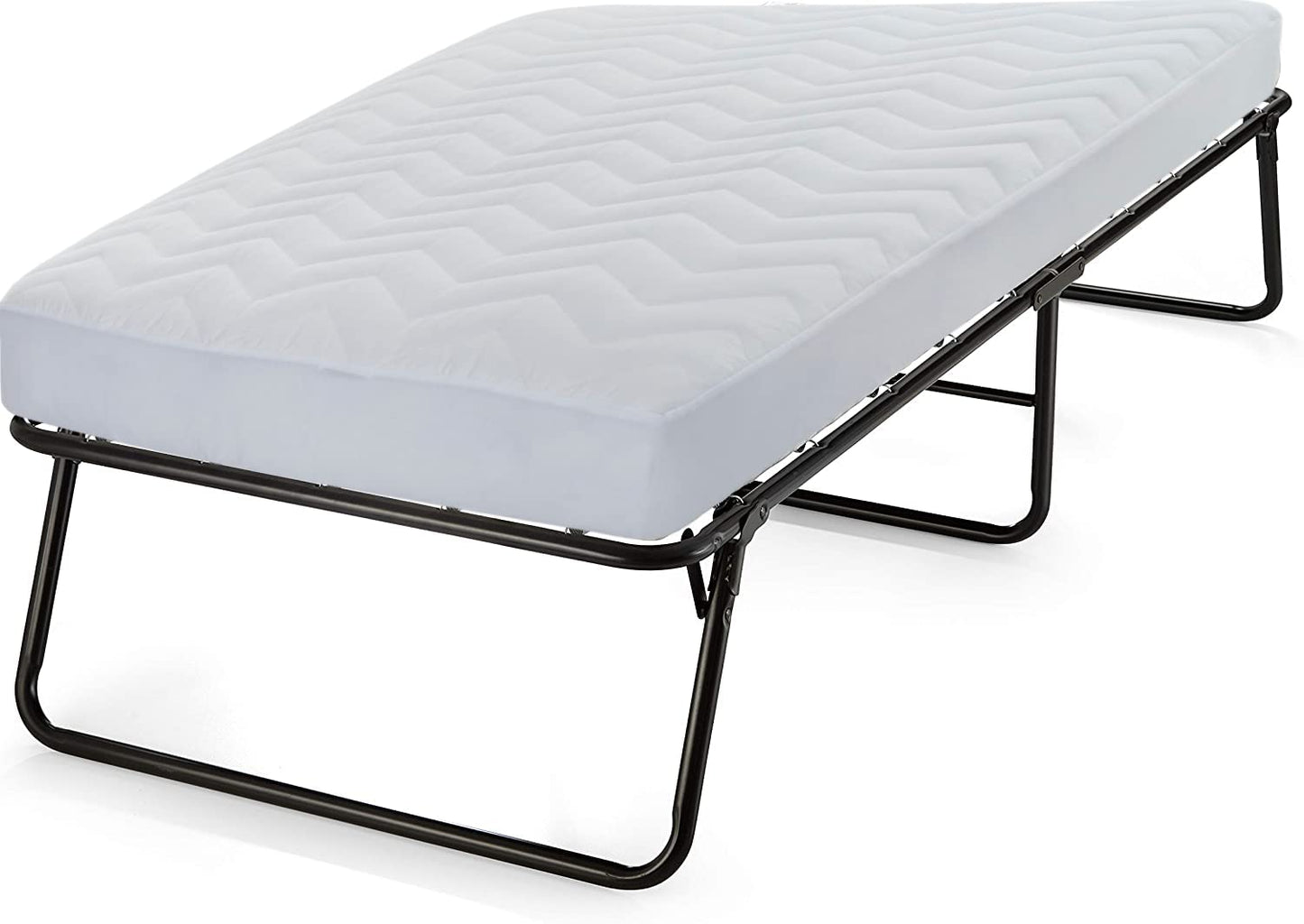 Waterguard Quilted Cotton Mattress Pad - Cot Size 33” - Soft, Comfortable, and Fluffy Mattress Pad - Waterproof Mattress Protector Stretched 13" for Snug Fit on Regular Sized Mattress