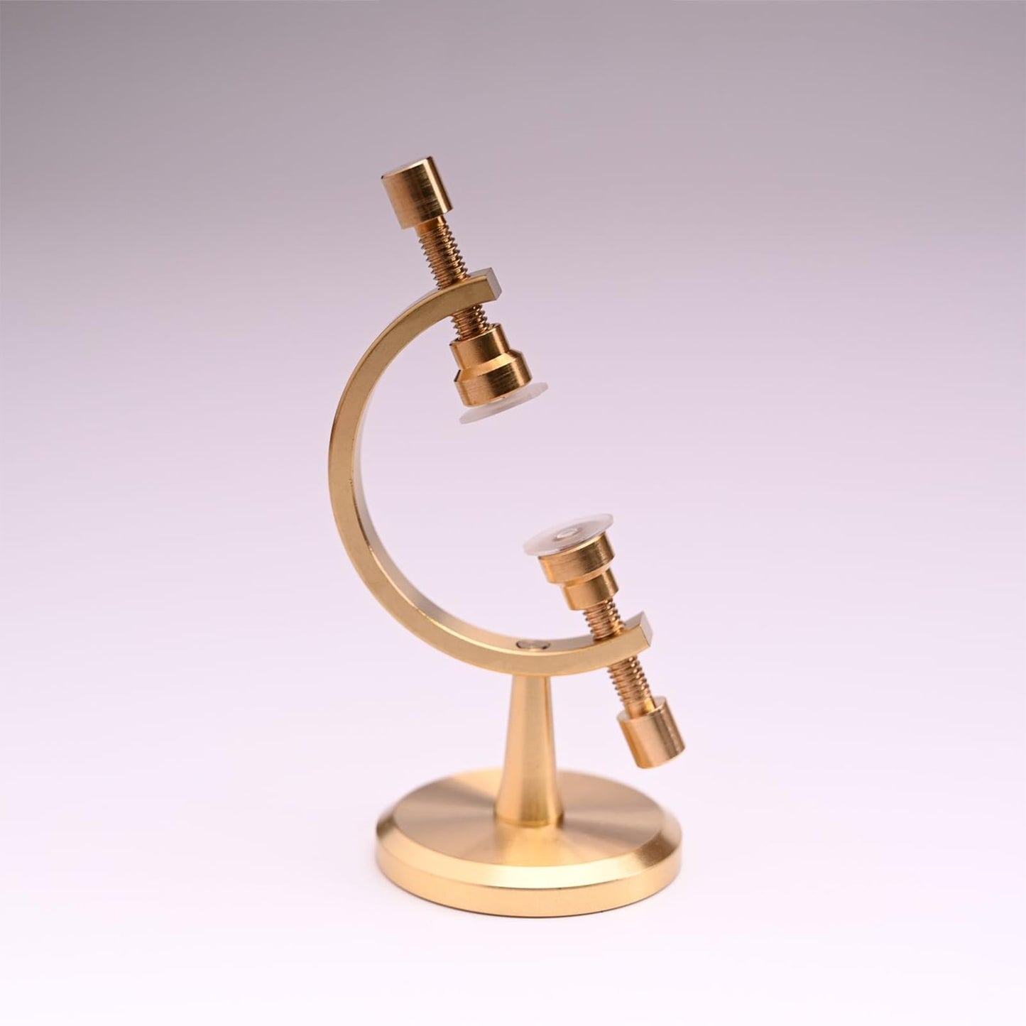 Rock Stands for Display - Adjustable Globe Holder with Padded Clip | Crystal Ball Stand for gemstone, Fossils, Minerals, Specimens, Collectibles, Ideal Art Craft Decoration for Table, Shelf, Bookshel