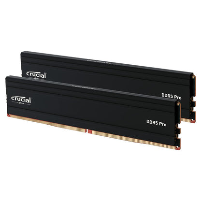 Crucial Pro DDR5 RAM 32GB Kit (2x16GB) 6000MHz, Intel XMP 3.0 / AMD EXPO, Computer Memory (PC) - CP2K16G60C48U5