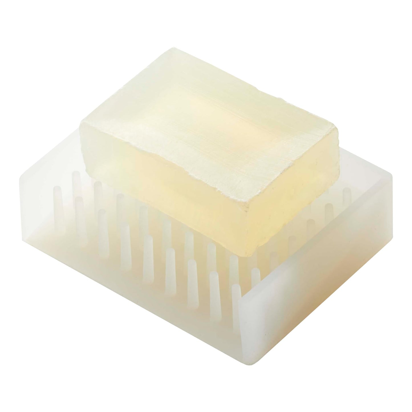 Yamazaki Home Self Draining Soap Tray - Floating Holder Dish for Sink, Silicone, No Assembly Req.