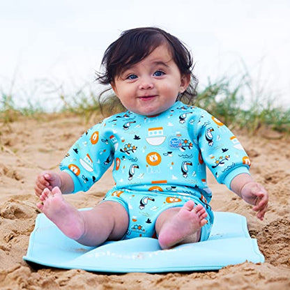 Splash About Happy Nappy Wetsuit, Noah's Ark 6-14 Months