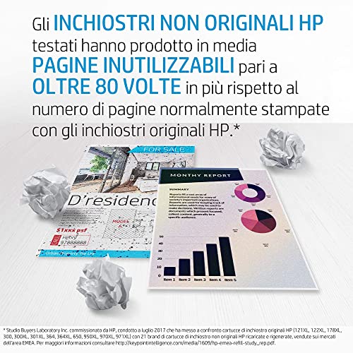 HP 6ZC74AE 912 Original Ink Cartridges, Black/Cyan/Magenta/Yellow, 4 count (pack of 1)