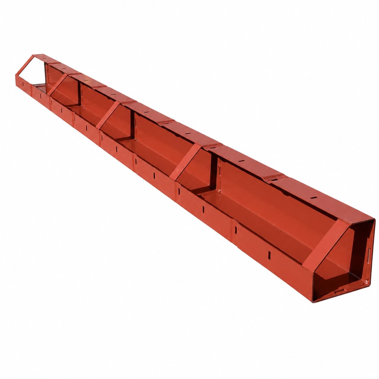 6" x 6" x 8 ft Inside Corners for Steel-Ply Concrete Forms - Sandbaggy (1, 6" x 6" x 8 ft)