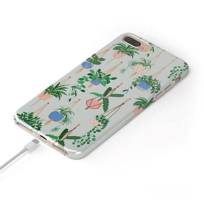 Casely iPhone 6/7/8 Plus Case | Stepping Up | Geo Rose Gold Marble | Classic Ultra Slim Design