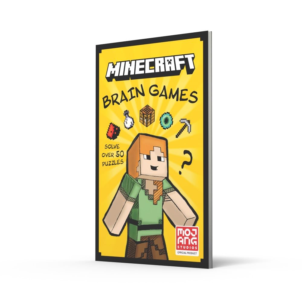Minecraft Brain Games: Solve Over 90 Puzzles!