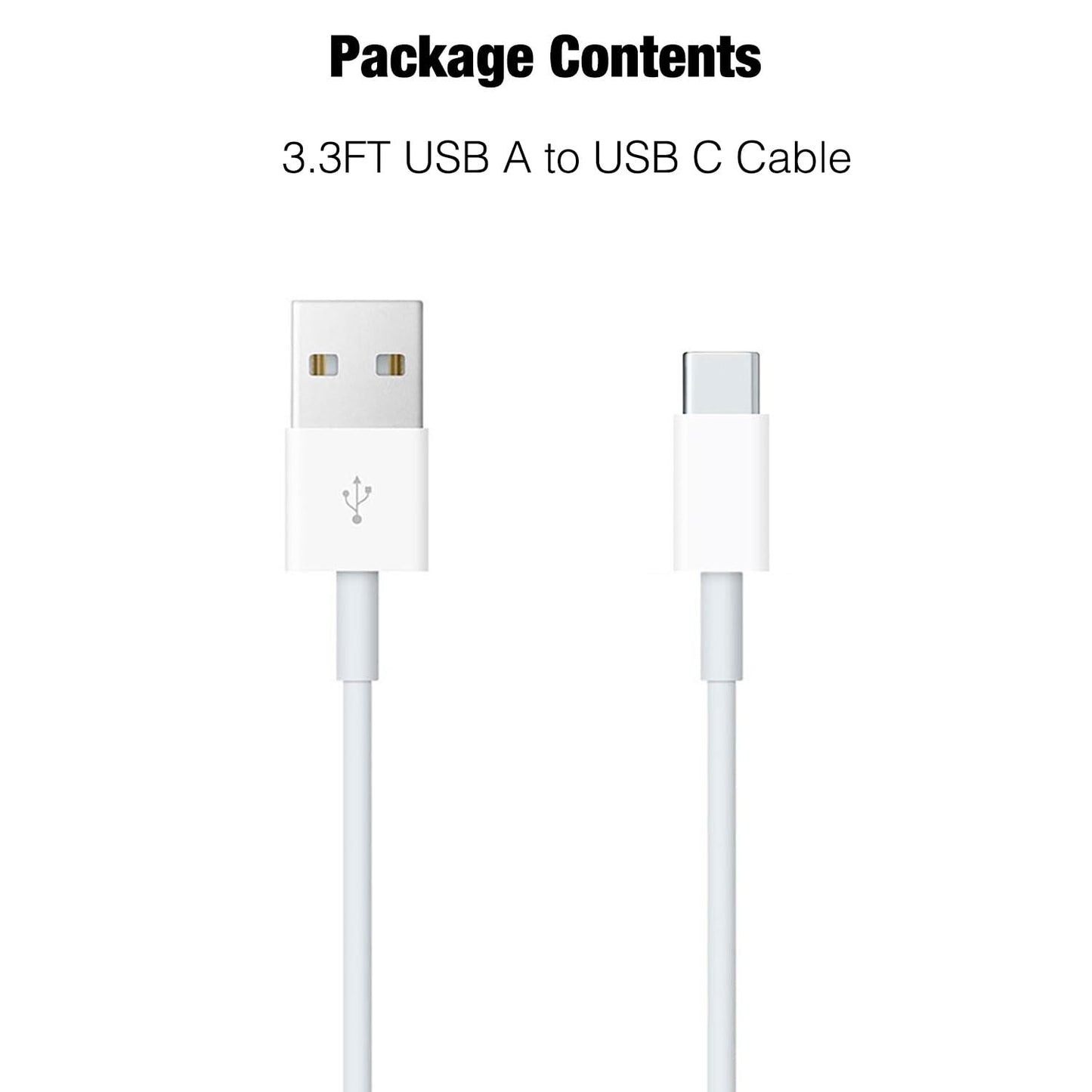 Car Carplay Cable for iPhone 17/16/15, USB A to USB C Cable Compatible for iPhone 17/16,17Air, 17/16/15 Pro Max,16E,16 Plus, iPad 10th/11 Gen,iPad Pro 12.9, Air 5th/4th Charger Cord,Car Charging Cable