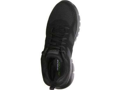 Skechers Burns Agoura, Men's Low-Top Sneakers, Black, 9 UK