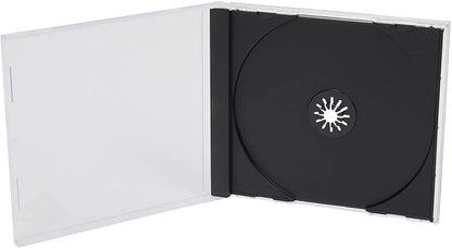 25 CD/DVD Single Jewel Cases