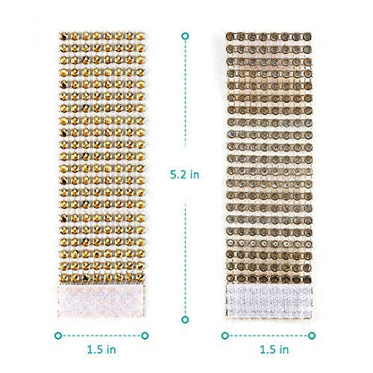 Accmor 100pcs Napkin Rings, Gold Napkin Rings Buckles for Table Decorations, Wedding, Dinner,Party, DIY Decoration