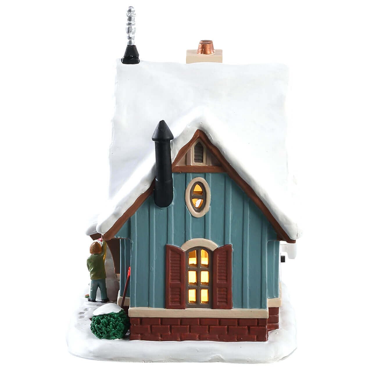 Lemax 85356 Caddington Village Lighted Building: Snow Day!