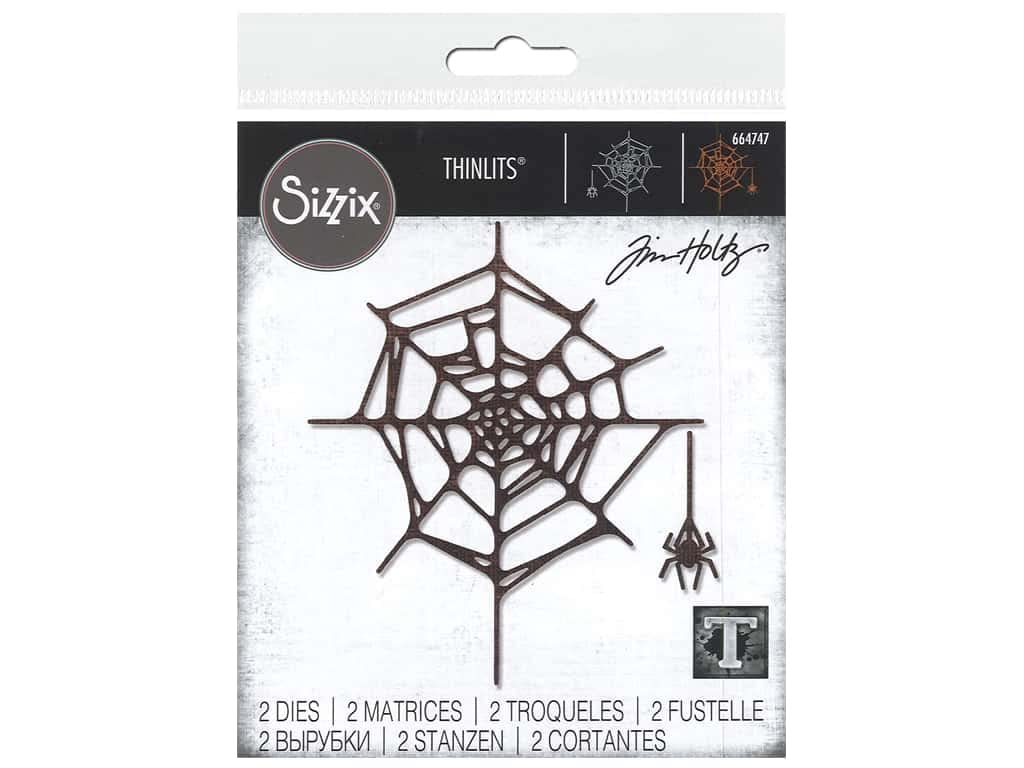 Sizzix Tim Holtz - THINLITS DIE SPIDER WEB