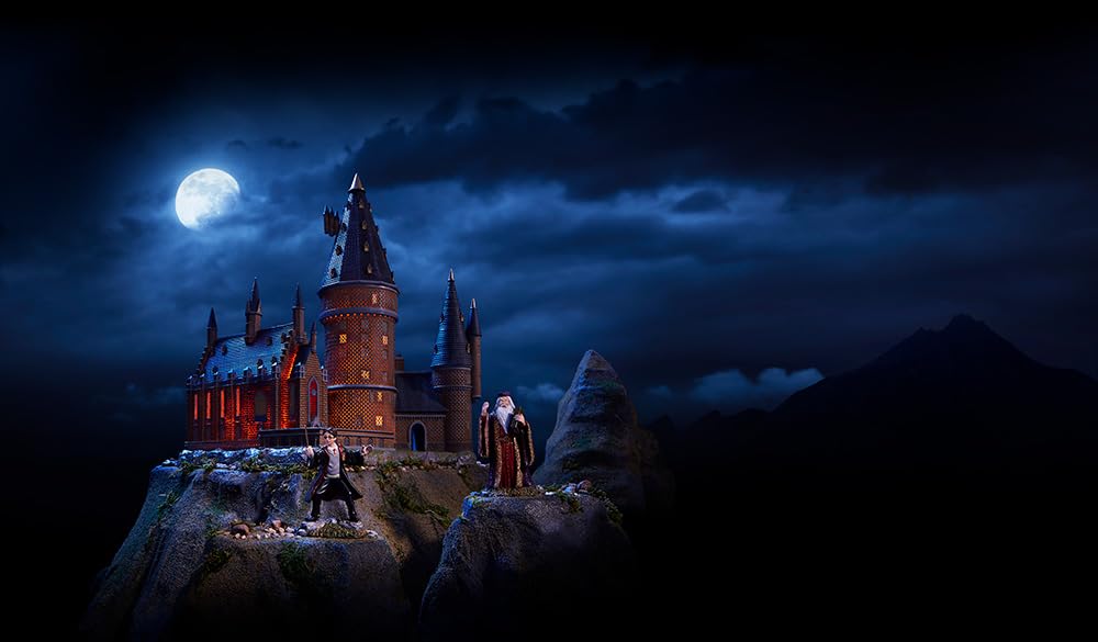Department56 Harry Potter Village Hogwarts Hall and Tower Lit Building, 13.07", Multicolor