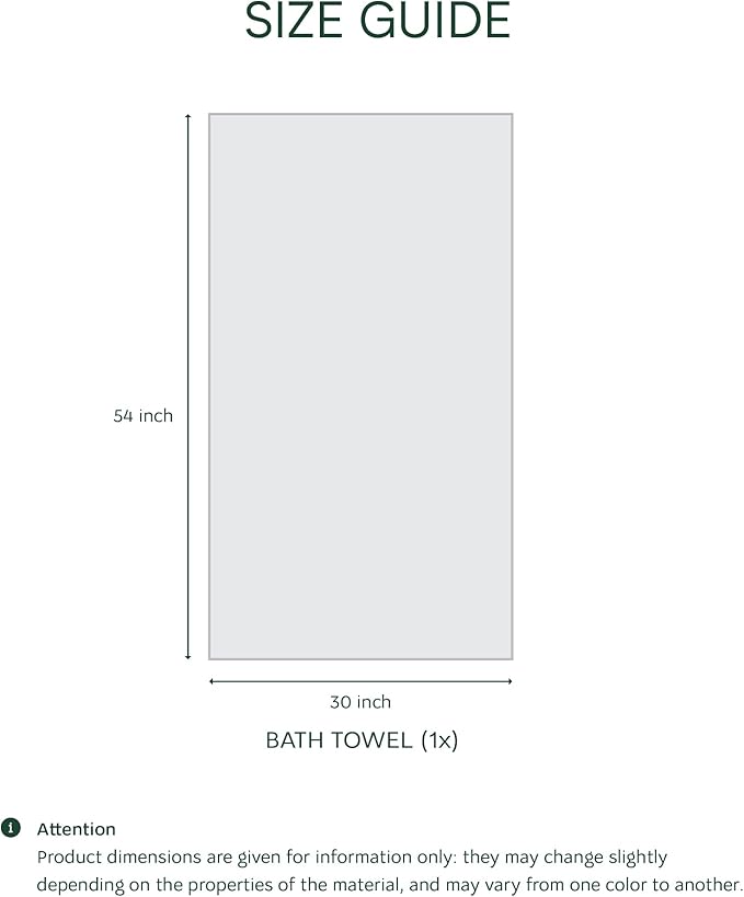 Lacoste Heritage 100% Supima Cotton Bath Towel, Premium Super Soft Bath Towel