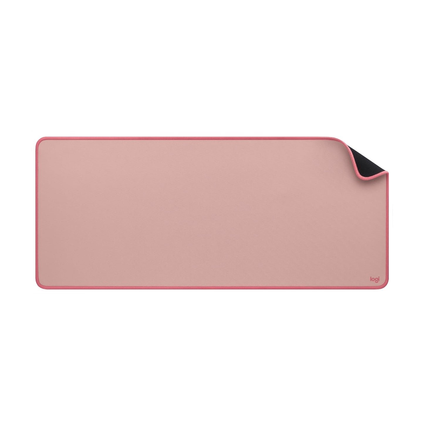 Logitech Desk Mat - Studio Series, Multifunctional Large Desk Pad, Extended Mouse Mat, Office Desk Protector with Anti-slip Base, Spill-resistant Durable Design - Pink