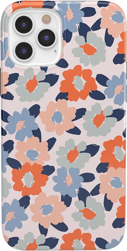 Casely iPhone 12/12 Pro Case | Field of Flowers | Pastel Floral | Classic Ultra Slim Design