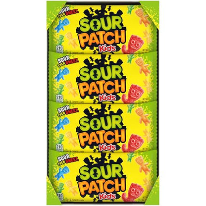 SOUR PATCH KIDS Soft & Chewy Candy, Bulk Candy, 24 - 2 oz Bags
