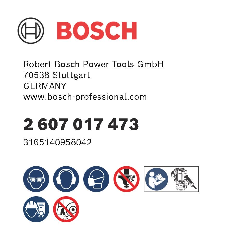 Bosch Professional 15 pcs. Mixed Router Bit Set (for Wood, Ø 1/4 Inch Shank, Accessory Router)
