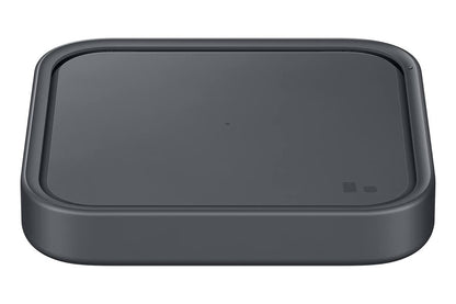 Samsung 15W Wireless Charger Single, Cordless Super Fast Charging Pad for Galaxy Phones and Devices, Compact Design, LED Indicator, USB C Cable Included, 2022, US Version, Grey