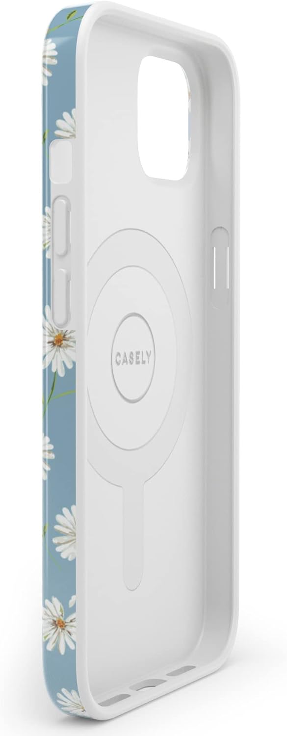 Casely iPhone 13 Case | Field of Flowers | Pastel Floral | Compatible with MagSafe | Classic Ultra Slim Design