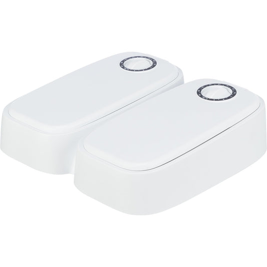 Trixie TX2 Automatic Food Dispenser, 300 ml/ 27 × 7 × 24 cm, white – Black/white - 24372